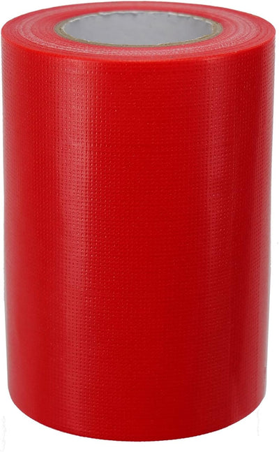 Cinta adhesiva súper fuerte 8pulg x32ft impermeable roja
