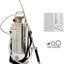 Rociador acero inox 2gal 3ft bomba manual con manómetro