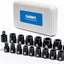 Kit extractor pernos impacto 19 pzas para pernos dañados