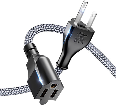 Cable extensión universal 3 puntas 18 AWG NEMA 5-15P a C5 6.6 pies