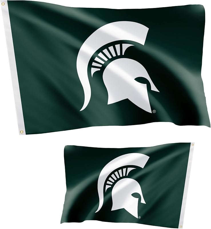 Bandera doble cara Michigan 3x5ft 100% poliéster