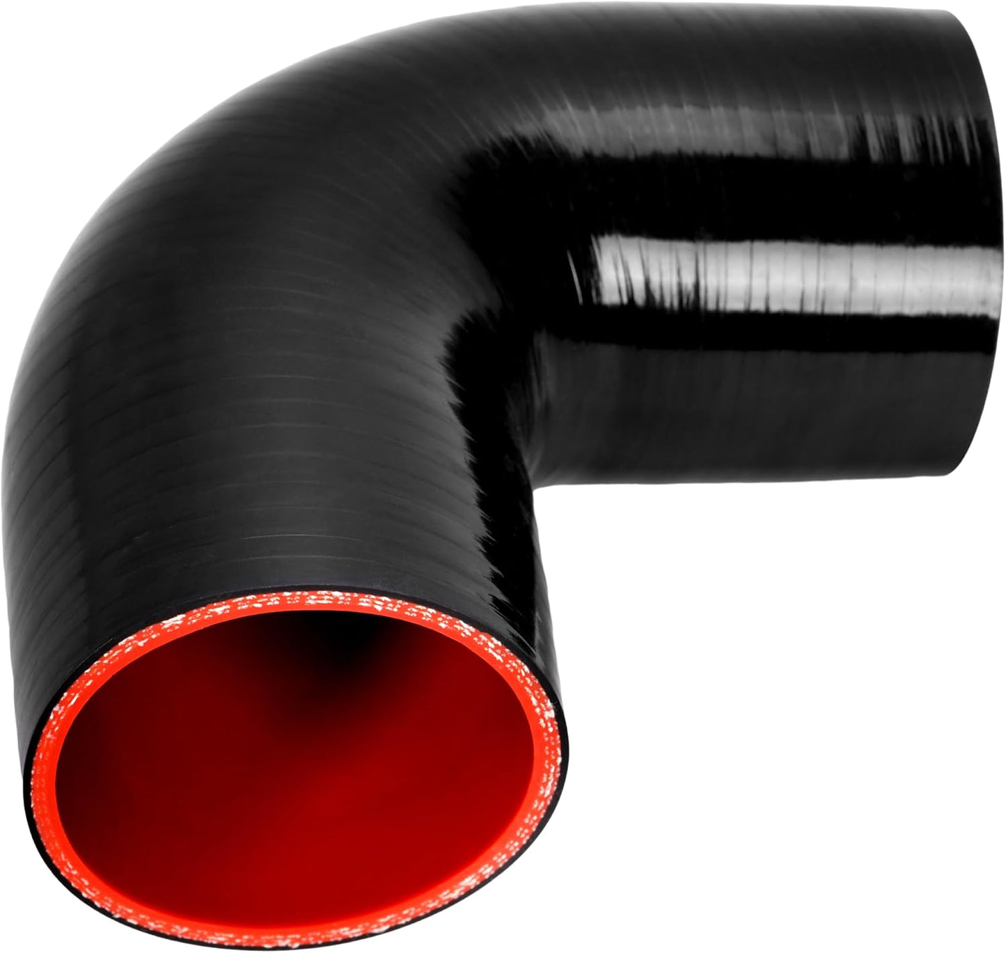 Manguera silicona codo 90° 2.5pulg 4 capas reforzada Turbo