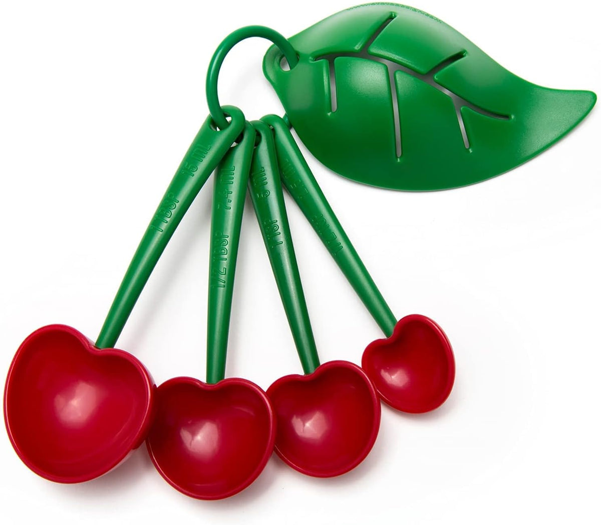 Juego tazas medidoras cucharaditas sin BPA para hornear