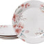 Set 4 Platos Cerámica 11pulg para Pasta Bistec Elegantes