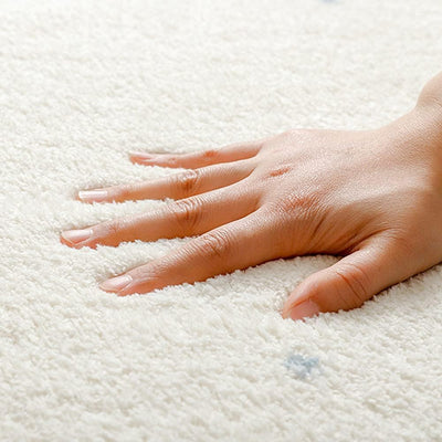 Alfombra redonda antiderrap con león para niños 39.4"
