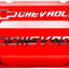 Tapa válvula borde inclinado color rojo