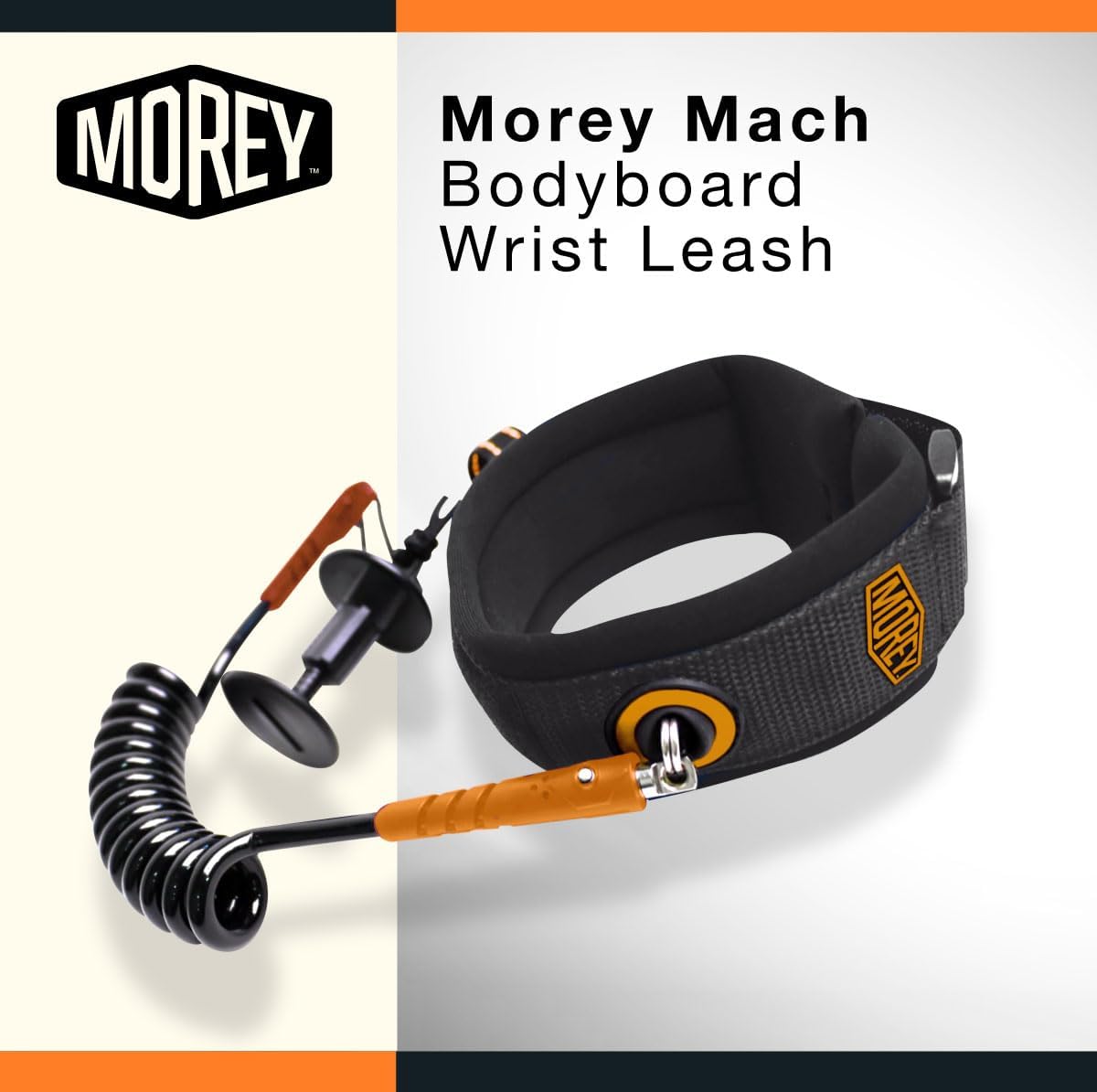 Correa muñeca bodyboard doble rodamiento 0.276pulg puño neopreno