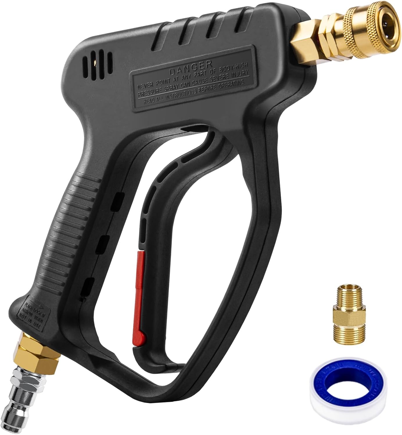 Pistola lavadora presión 5000PSI 10.5GPM conexión 3/8