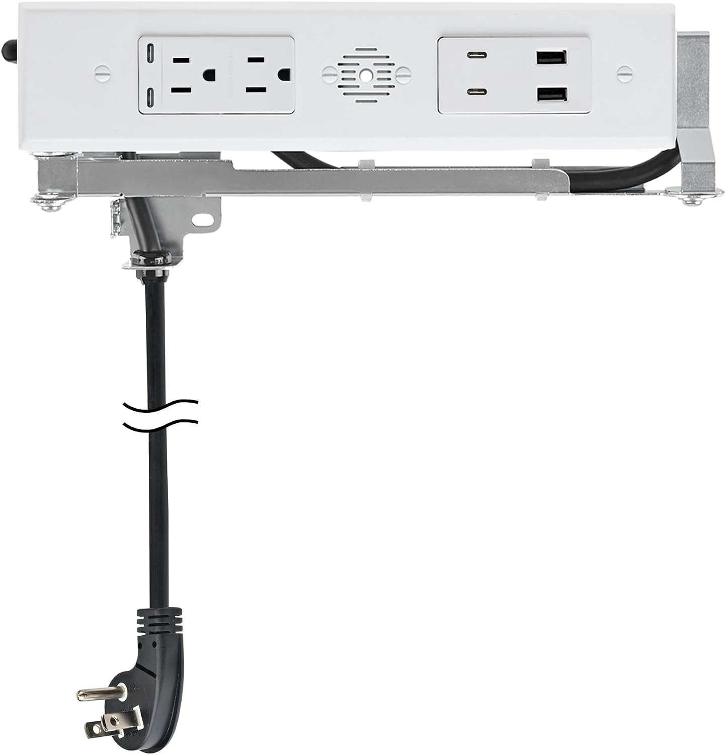 Cajón acoplamiento USB-C 65W 15A blanco