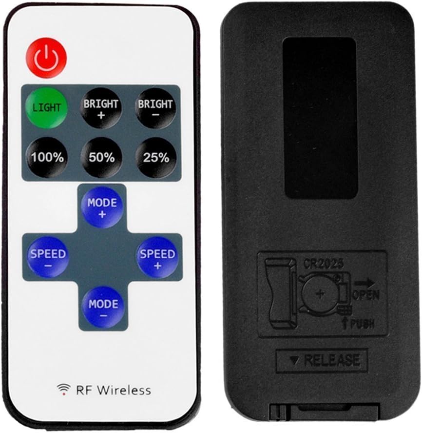 Control remoto RF 11 teclas para luces LED 12V tira
