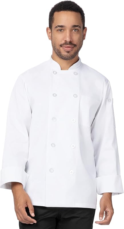 Chaleco Chef Hombre Le Mans de Algodón con Bolsillos