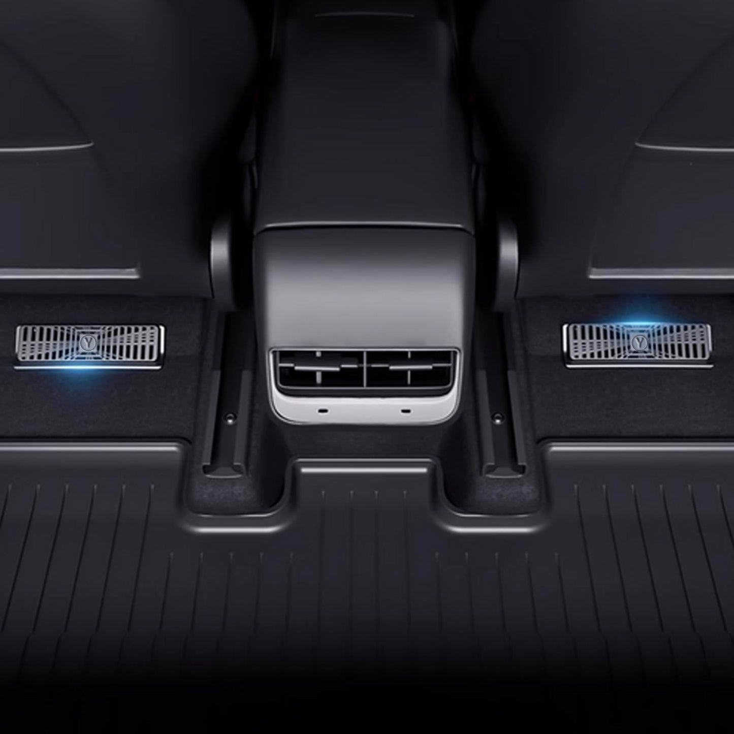 Protector rejilla asiento trasero Tesla Model Y 2025-26
