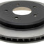 Rotor freno disco trasero pasajero negro
