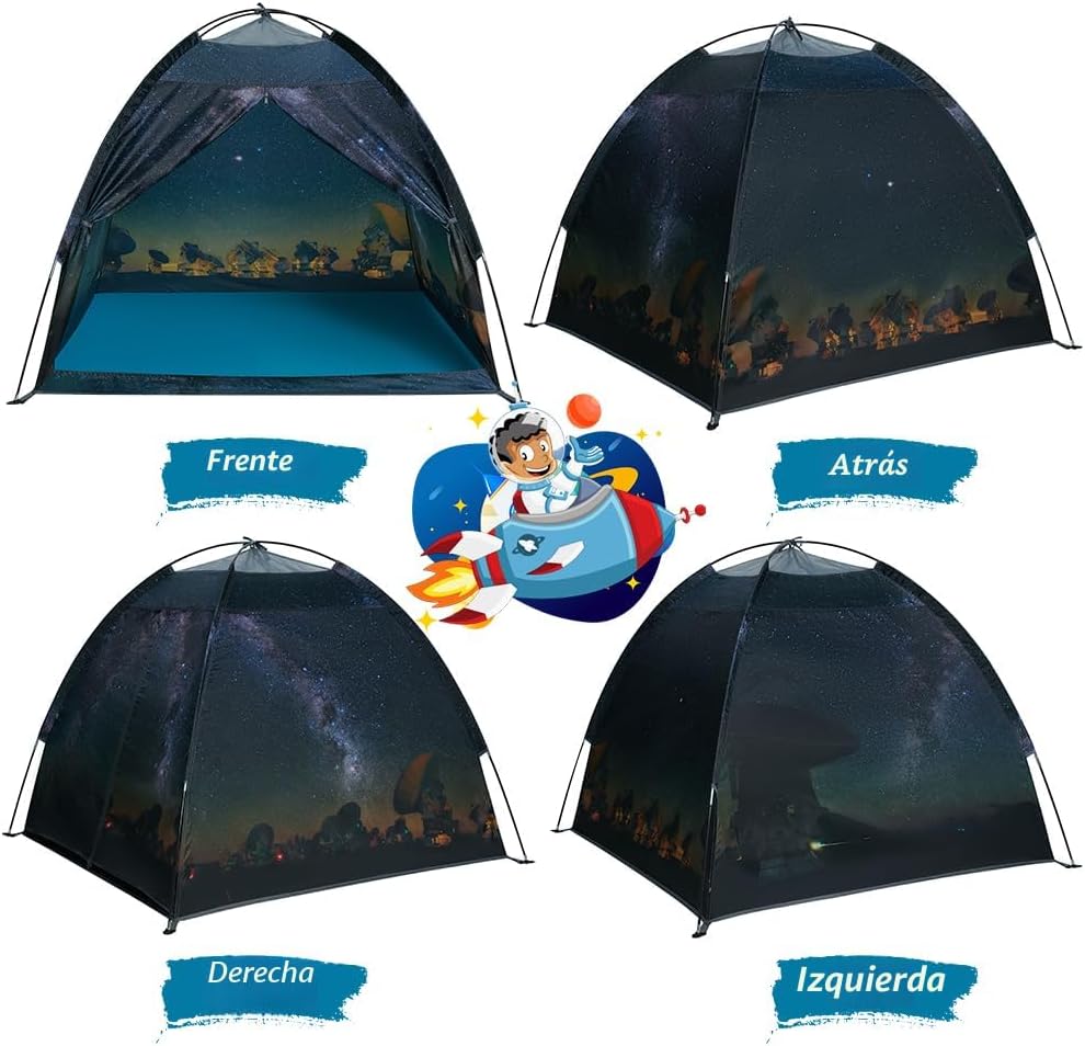 Tienda Domo Galaxia para Niños 61x45