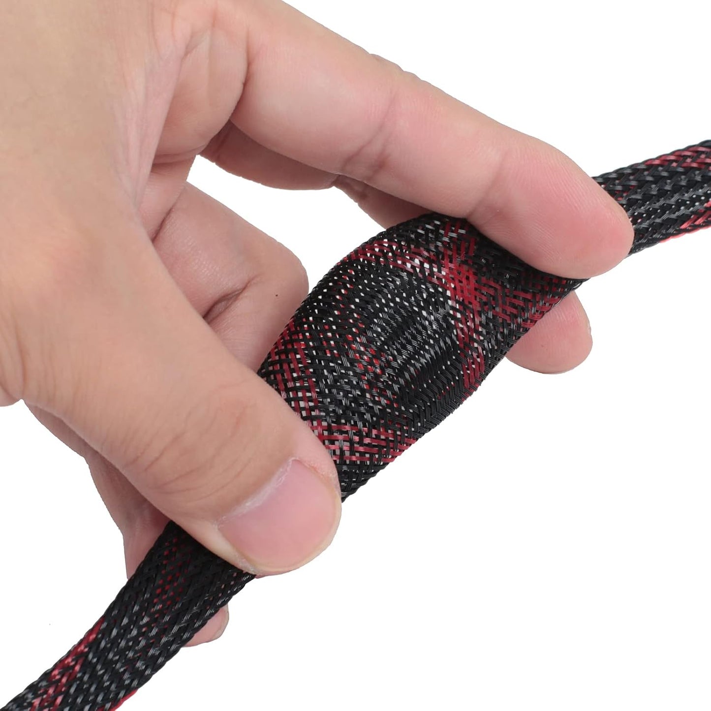 Fundas cable detector metales 10pies 2unid rojo