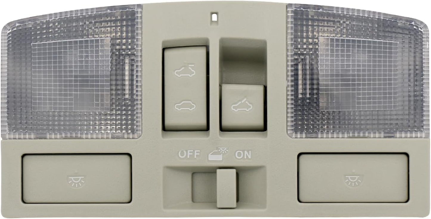 Consola techo con luz domo interruptor corredizo Mazda