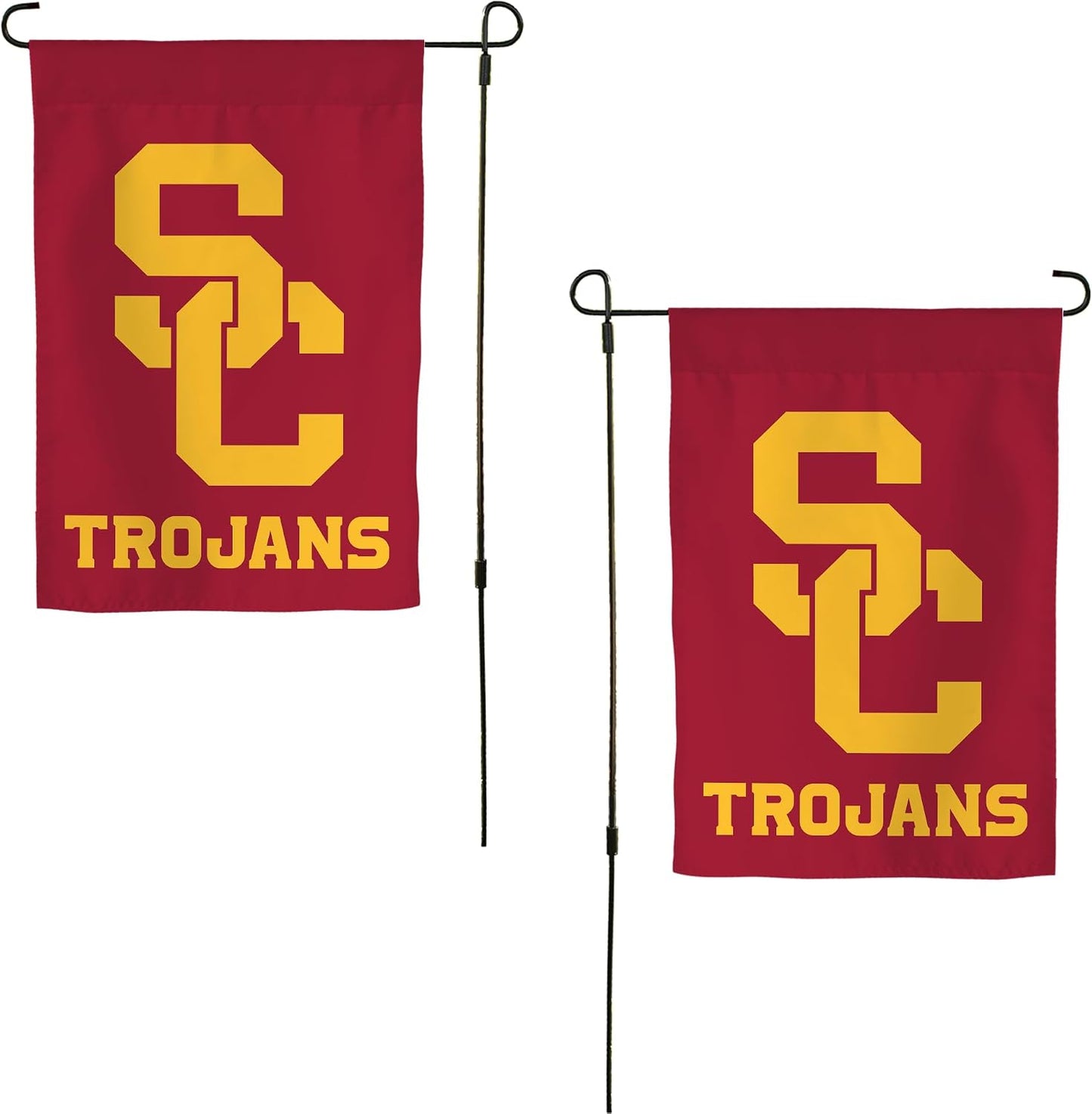 Bandera USC Trojans 19x12pulg para eventos al aire libre