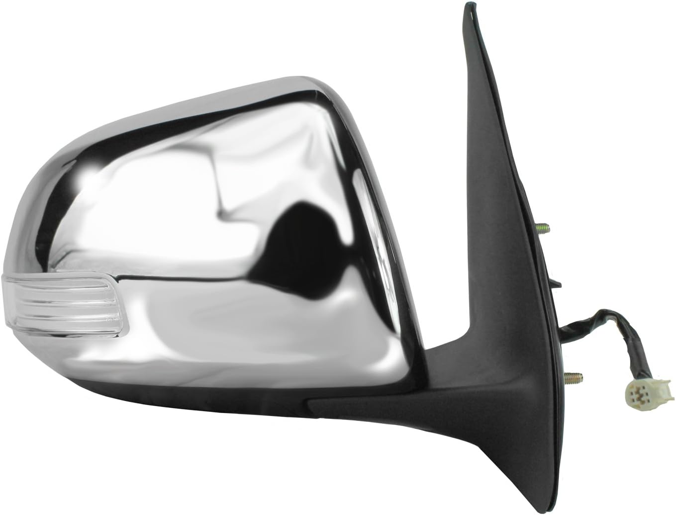 Espejo lateral Toyota Tacoma negro texturizado señal giro