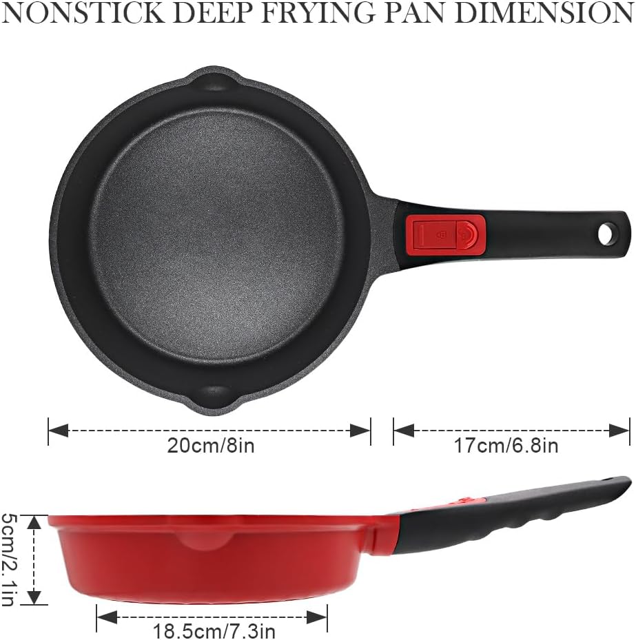 Sartén antiadherente 20cm para tortilla mango desmontable