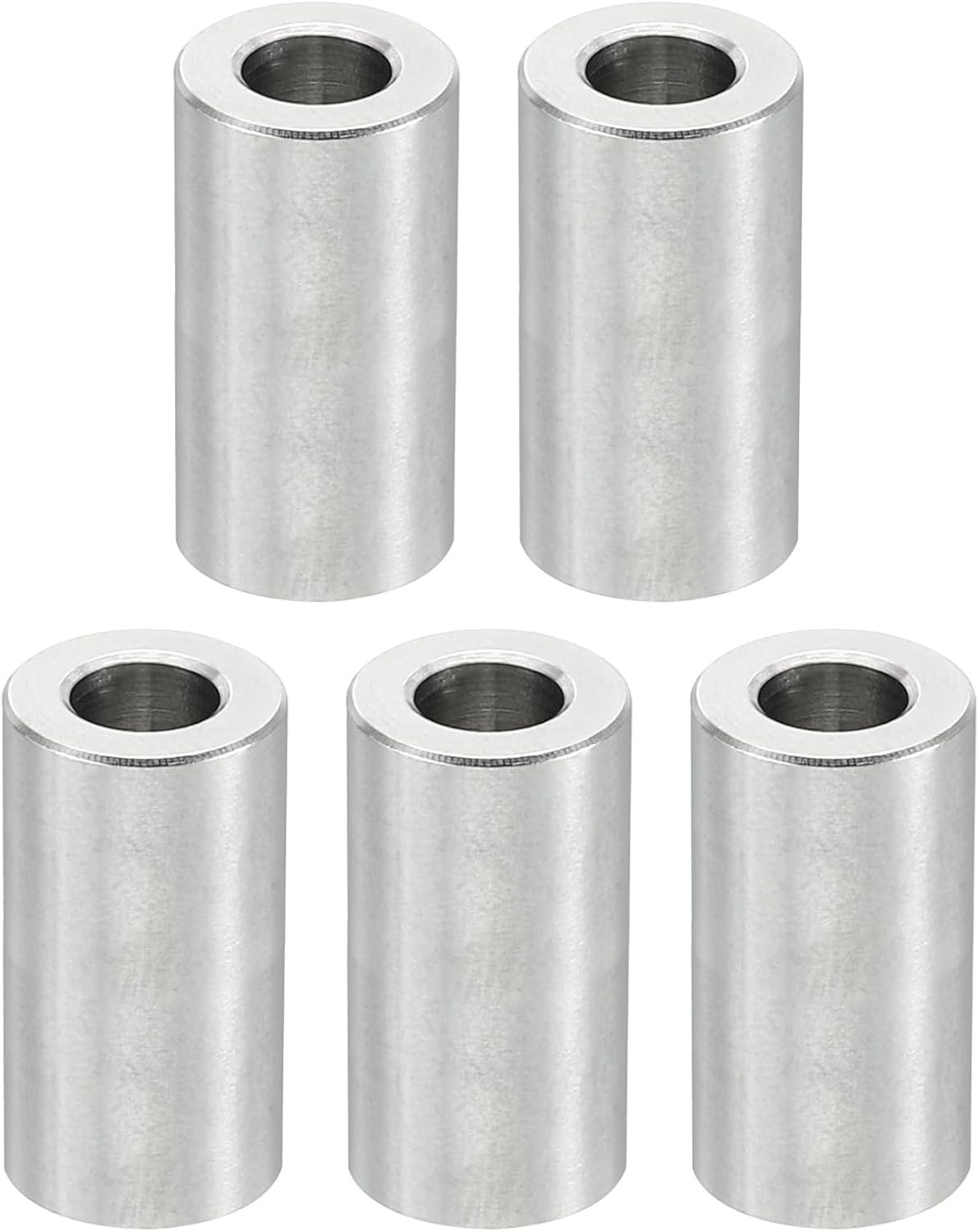 Espaciadores acero inox M5 5 Pzas