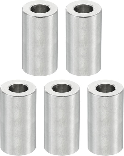 Espaciadores acero inox M5 5 Pzas