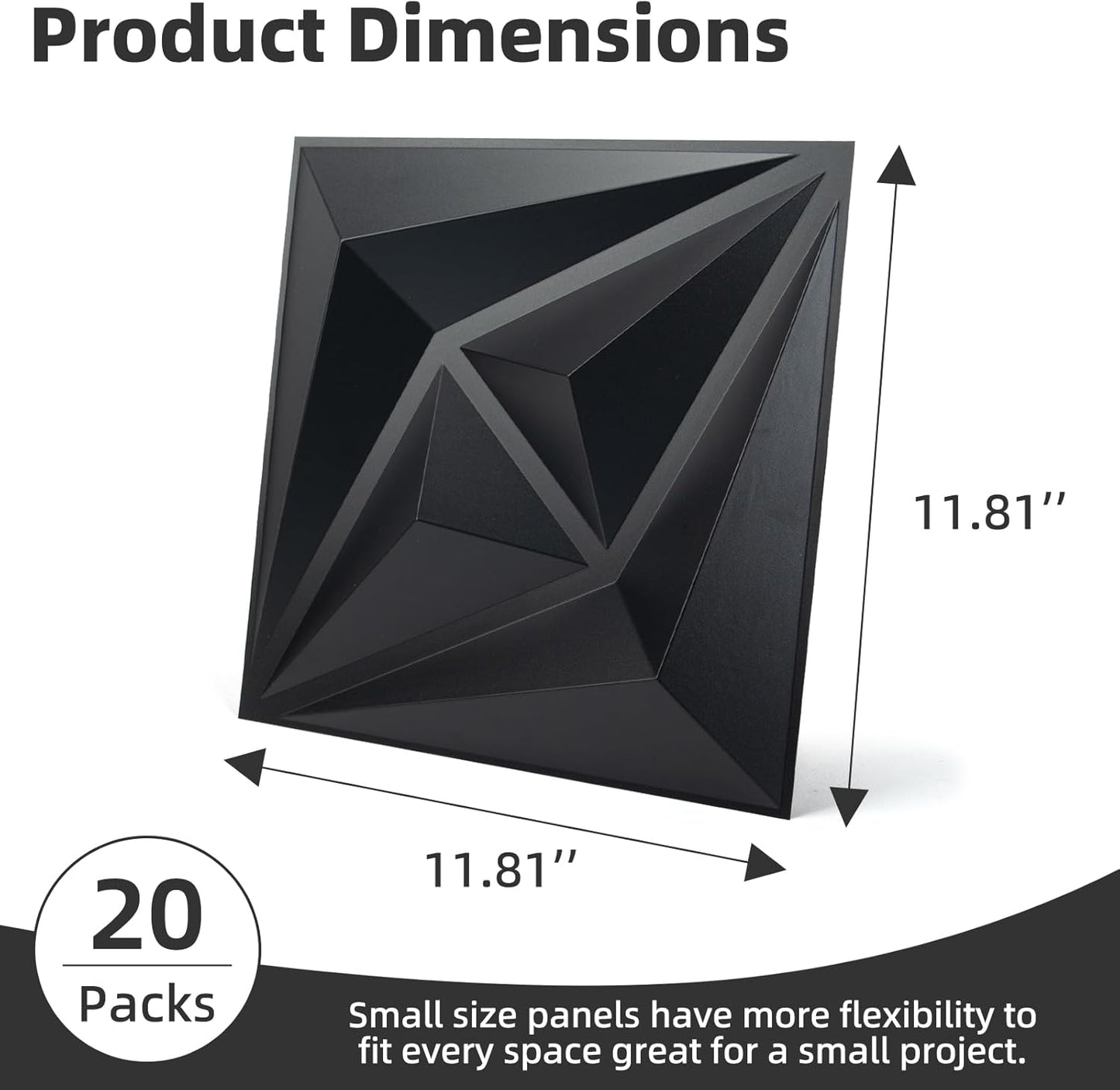 Paneles 3D PVC para decorar paredes sala dormitorio