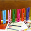48 Pinzas Madera Natural 3pulg Colores Surtidos