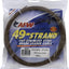Cable líder acero inox 7x7 49 hebras 900lb para tiburones