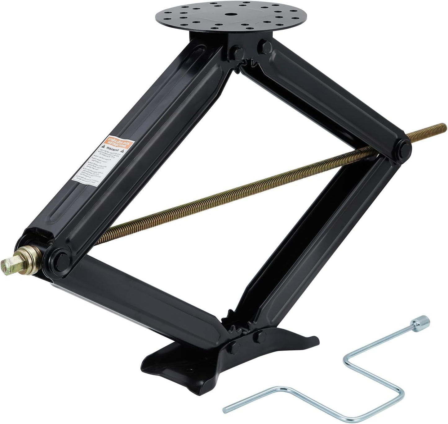Gato tijera para camper auto 4-30" 7500lbs servicio pesado