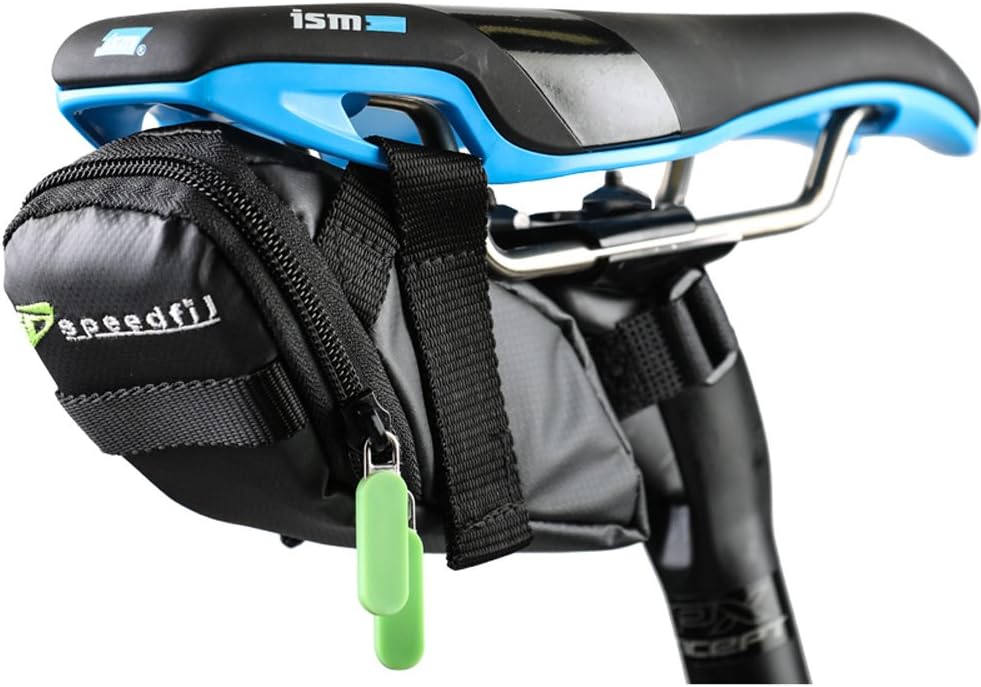 Bolsa sillín compacta para bicicleta