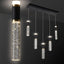 Lámpara colgante LED moderna 5 luces para cocina comedor