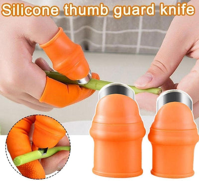 Set cuchillos silicona para recoger frutas en macetas