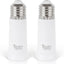 Extensor enchufe bombilla E26 2pulg blanco set 2