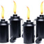Recipientes antorcha 12oz comp Tiki 4unid metal tapa