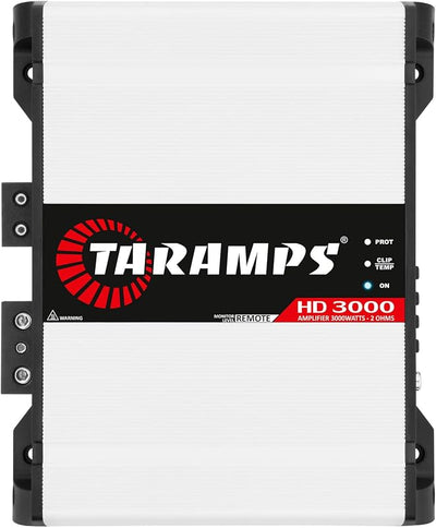 Amplificador Taramps 3000W 2 Ohm Clase D para coche pack 2