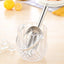 Cuchara hielo acero inox 4oz color plata