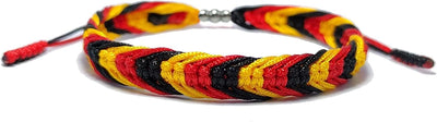Pulsera tibetana bandera estilo bohemio hilo cuerda