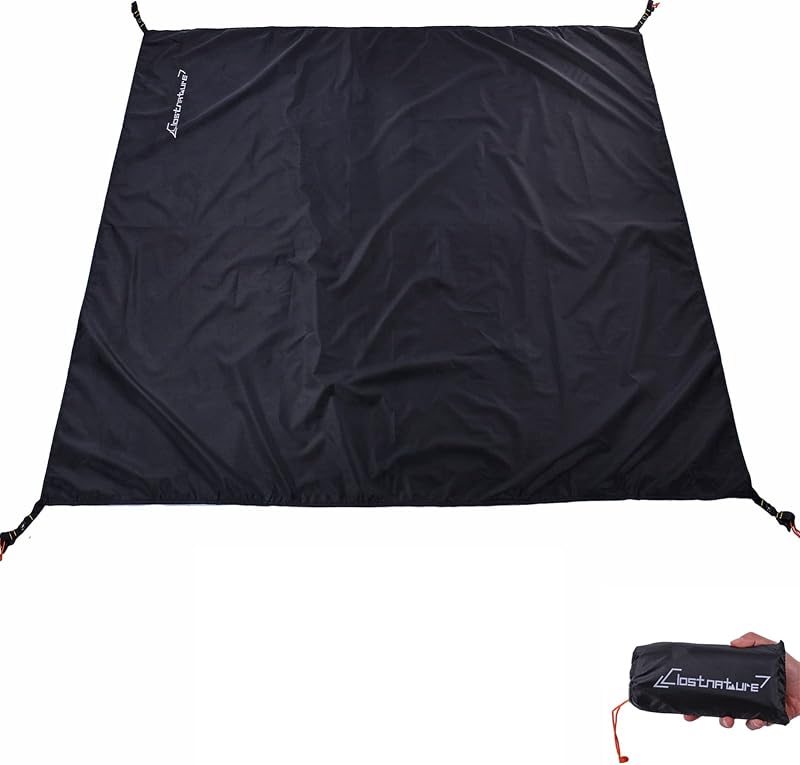 Huella tienda lona impermeable ultraligera camping playa