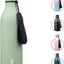 Botella agua aislada acero inox 25oz correa verde
