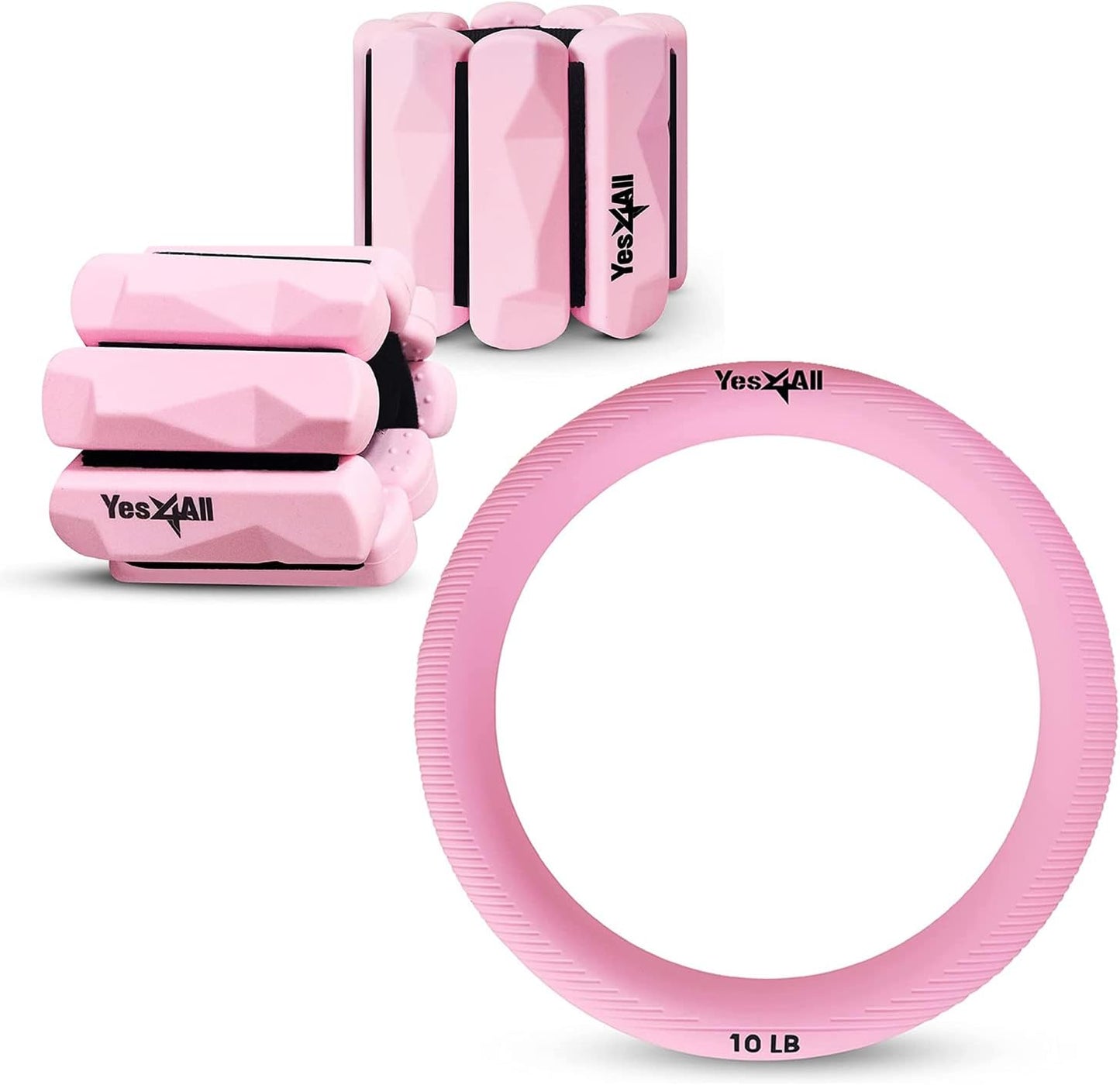 Anillo peso 10lb para yoga fitness en casa