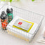 Cestas congelador organiz. alimentos asas pack 2