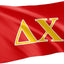 Bandera Delta Chi 3x5ft Letras Griegas Decorativa