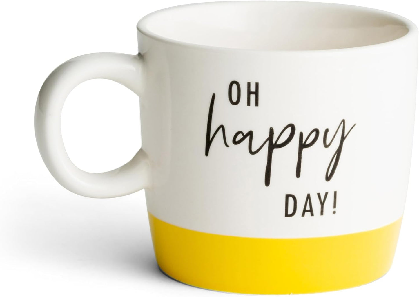 Taza cerámica inspiradora 16oz color blanco