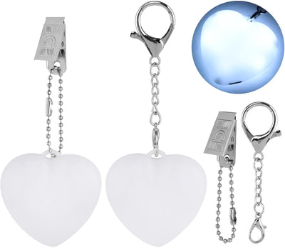 Luz LED corazón recargable para bolso mujer regalo
