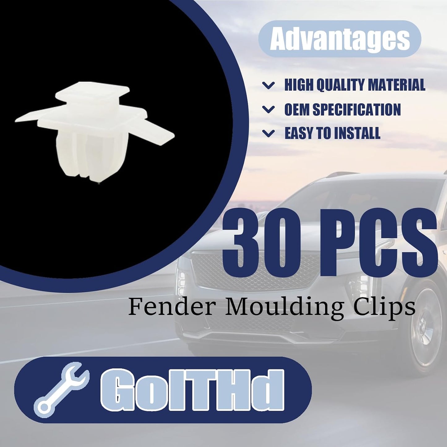 30 Pzas Clips Arco Rueda Honda CR-V Element 91513-SMG-E11