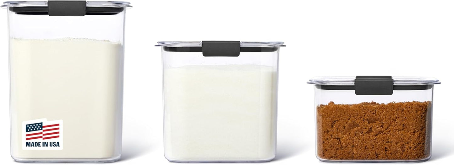 Set 6 Recipientes Plástico Almacenar Alimentos Sin BPA