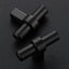 25 Pomos Negros Mate para Gabinete 2pulg Acero Inox