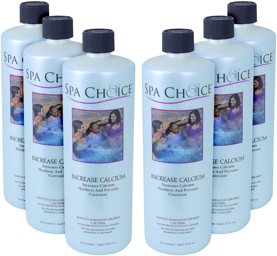 Pack 6 Jacuzzis 1qt Aumento Calcio Fabricado EE.UU.