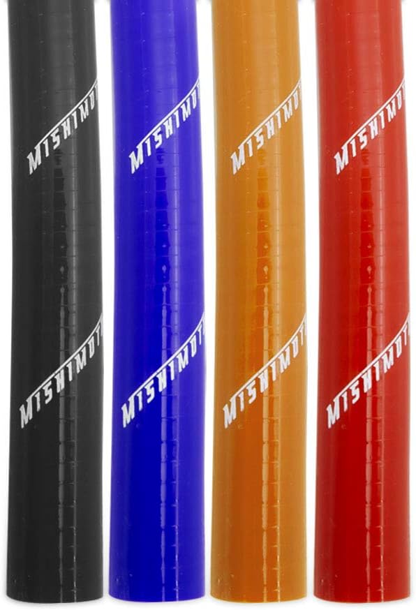 Manguera vacío silicona 10mm x 100cm naranja