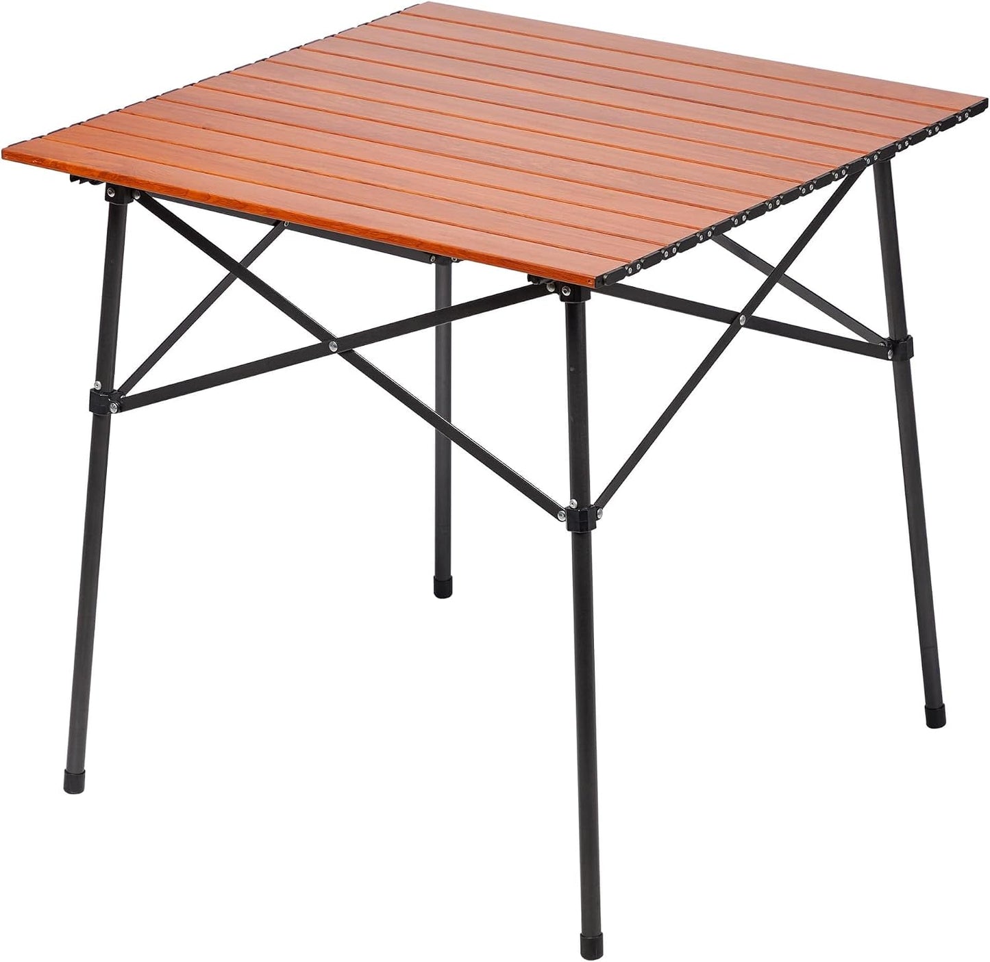 Mesa Cuadrada Plegable Aluminio 4 Personas con Bolsa